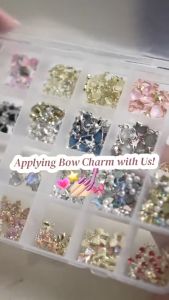 BCL Charm 5pcs 3D Butterfly Chain Aurora