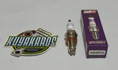 UMA RACING SPARK PLUG AB8 AND AB89 LONG TIP AEROX/ NMAX/SNIPER/RAIDER/RS150/FZ/SZ/R15/TFX