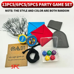 13PCS/6pcs/5pcs Party Game Set Top Stone Grabbing Shuttlecock Suitable for Parties Party Travel etc