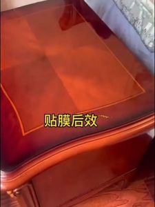 ฟิล์มใสปูโต๊ะ ฟิล์มใสกันรอยเฟอร์นิเจอร์ ฟิล์มมีกาวแปะแน่น กันน้ำมันกันขีดข่วน