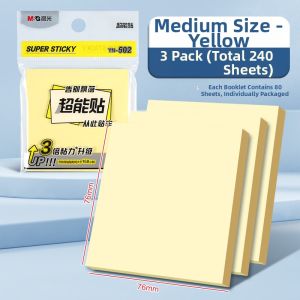 M&G | High Adhesive Post-it Notes 3x Stickiness