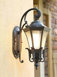 DUOSHANG | Vintage Waterproof Solar Outdoor Wall Light