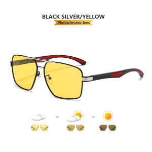 Night Vision Glasses Photochromic Sunglasses Polarized Yellow Lens UV400 Driving Goggles For Car Drivers Sport Men Women Oculos