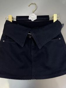 High-Waisted Flared Denim Short Skirt Street Style Casual A-Line Skirt for Young Women Summer Collection Chinese Manufacturer