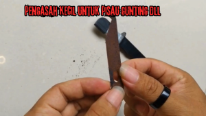 Batu Asah Artefak Pengasah Pisau Berbentuk Khusus untuk pisau jalu Gunting dll zeorfarm