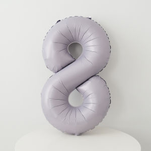 42 Inch Number Balloons Pink Purple Colorful Birthday Scene Decorations Cute Bé Gái Baby Macaron Kawaii CLUMNEY Balloon Decor