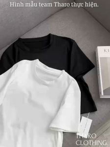 Áo Thun Cổ Tròn Basic Dáng Lửng - Tharo Clothing [AO00194]