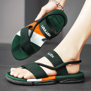 Flip Flops Mens Shoes Summer Outwear Trendy Waterproof Non-Slip Flip-Flop Slippers Driving Dual-Use Beach Sports Sandals