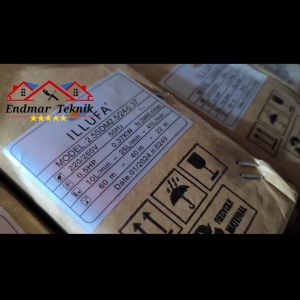 ILLUFA Submersible Pump 2.5 inch 1/2PK 0.5HP 370 watt Kabel ±40 Meter Sudah Tersambung dari pabrik langsung Pompa Celup Satelit 2.5SDM2.5/24-0.37S