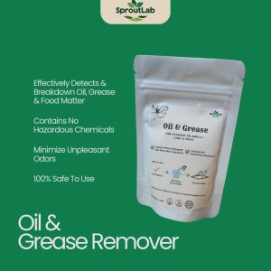 Oil & Grease Remover (For Clogged or Smelly Sinks)