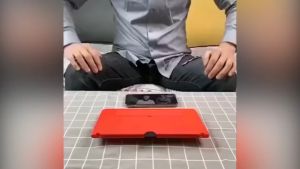 COD Alloet Pembesar Layar HP Smartphone Screen Amplifier 12 Inch CSV18 / Kaca Pembesar Layar Lensa Smartphone / Enlarged Screen Handphone / Screen Zoomer