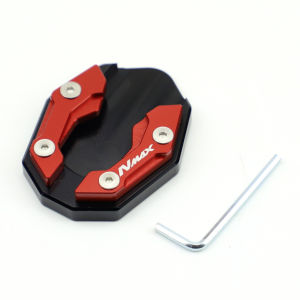 สำหรับ YAMAHA NMAX 155/125 NMAX V2 V1ดัดแปลงข้างรองเท้า CNC แบบเท้าแบนเตะขยายแบบมีขาตั้ง