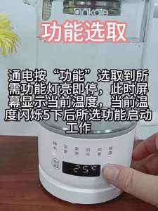 ANKALE | Mini Personal Glass Water Kettle