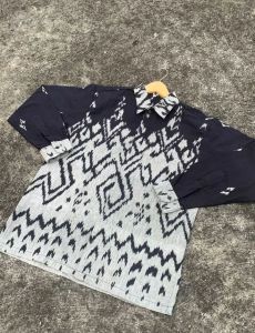 RISNA COUPLE TENUN TERBARU-BAJU TENUN KELUARGA-BAJU KONDANGAN-BAJU LEBARAN-TENUN ETNIC-BAJU FASHION