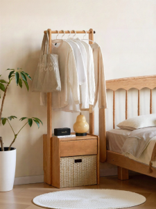 WEISHA | Solid Wood Multi-functional Storage Cabinet for Hats and Clothes