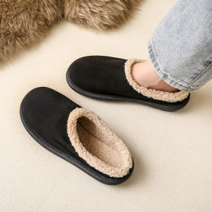 Maternity Lightweight Slip-On Office Womens Cotton Slippers Fleece Lined Flat Heel Casual Style Foot Cover Slippers