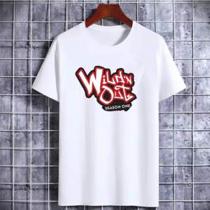 Kaos Distro Pria Lengan Pendek Motif Tulisan Wild Out Kaos oblong Murah
