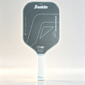 Franklin C45° Dynasty 16mm Pickleball Paddle,T700 Carbon Fiber Elongated Racket,PowerFlex Polymer Honeycomb Core,Sweat-Wicking Comfort Grip