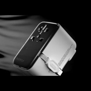 Momax Travel Adaptor Charger MultiPort GaN 1-World PD 70W 35W 25W Type C A USB 4 Port Fast Charging