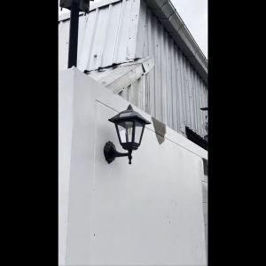 Modi LED Solar Power Light Outdoor Wall Light Waterproof Energy Saving Landscape Wall Lamp For Home Garden Path Way