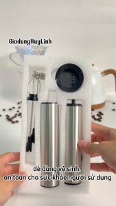 Máy đánh tạo bọt cà phê dùng pin Uniblend DC-201 - 2 đầu đánh bọt và đánh trứng