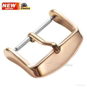New 1/4/5pcs 316L Stainless Steel Buckle Men Women Silicone Leather Strap Pin Clasp 14mm 16mm 18mm 20mm 22mm Button Repair Tools