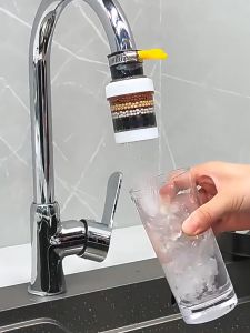 EONE New Multi-Layer Removable and Washable Six-Fold Filter Faucet Spillproof Shower Kitchen Rotatable Universal Joint