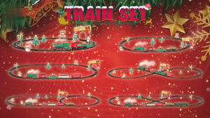 Retro Rail Train Simulation Classical Train With Track Light Electric Car Steam Train Toys For Boys Christmas gifts