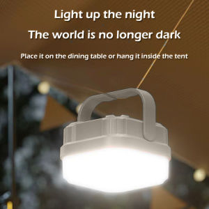LED Outdoor Camping Fishing Night Light USB Table Lamps Rechargeable Dimmable Bedside Light for Home Child Night Lamp