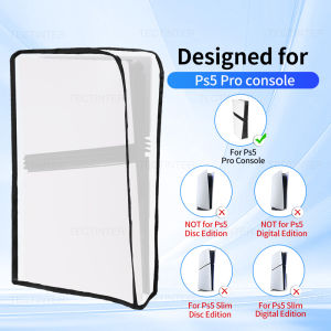 Transparent Protective Dust Cover Case for PS5 Pro Game Console Anti-Scratch DustProof Cover For PlayStation 5 Pro Accessories