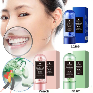 Portable Toothpaste Tablets Probiotic Whitening Chewable Toothpaste Fresh Breath Anytime No Brush Needed Solid Toothpaste Gargle Granules