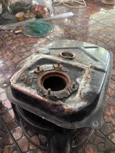 ถังน้ำมัน125 คาบู แปลงหัวฉีด110i