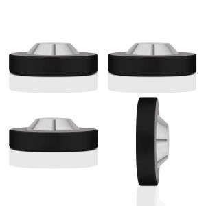 4/8PCS HIFI Speaker Feet 39X13mm with Stainless Steel Speaker Pads for Vibration Damping for Hi-Fi Speakers Audio Amplifier