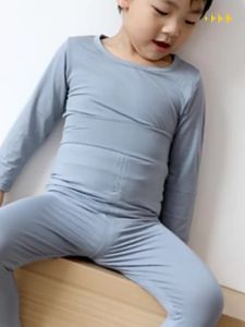 Spring New Bamboo Modal Tummy Protecting Pajama Lounge Set