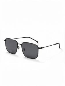 Hugo Boss | Mens Driving UV Protection Lightweight Rectangular Titanium Sunglasses