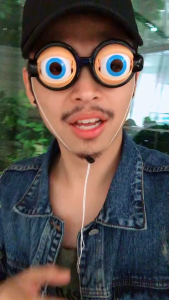 Prank toy Crazy Eyes tiktok funny glasses children magic spectacles cosplay party gift cermin mata mainan kanak kanak