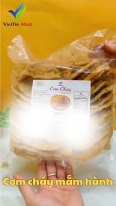 1kg Cơm cháy bể mắm hành loại ngon - Viettin Mart