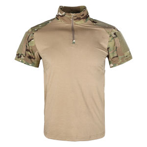 SINAIRSOFT เสื้อยืดแขนสั้นกบ G4กลางแจ้งเสื้อยืดลำลองฤดูร้อนลายพรางเสื้อยืด Gen4แขนสั้นยืดหยุ่นได้ดีเสื้อโปโล