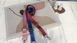 Adjustable Solid Color Crossbody Bag Strap - Versatile Fashion Shoulder Strap for Handbags & Luggage