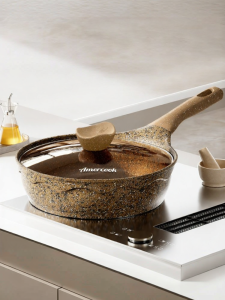 AMERCOOK | Non-stick PFOA-free Flat Pan