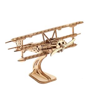 3D Wooden Jigsaw Airship Model Kit For Adult Model Building Kit Brain Sharp Turn For Adult Building Handmade Craft Machinery