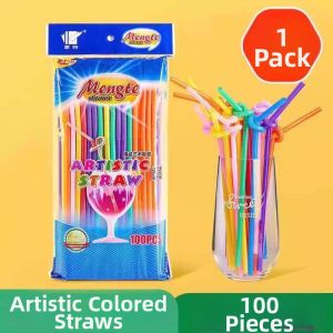 PAKCHOICE | Disposable Separately Packaged Food Grade Mothers and Children Suitable Suction Tube