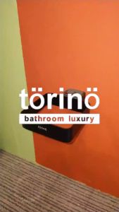 torino Bathroom Accessories Stainless Steel 304 Toilet Brush Holder T5 Series Matte Black