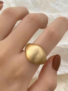 แหวนลูกแพร่แบบใหม่สำหรับผู้หญิง MUAOOK แหวนนิ้วชี้สไตล์เรียบง่ายแบบทันสมัย ​​ดีไซน์เฉพาะตัว แหวนแฟชั่นสำหรับผู้หญิง