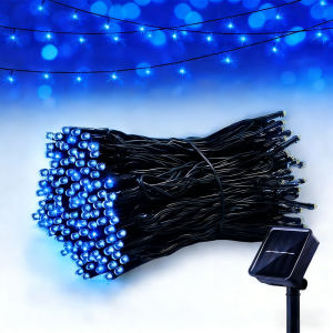 20-200 LEDs Eid Mubarak Solar Fairy Lights 8 Modes LED String Lights Outdoor for Garden Party Decoration Ambient Lighting