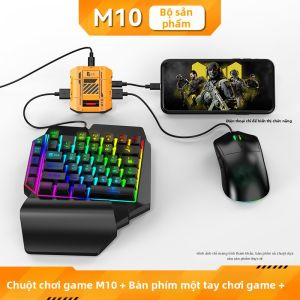HKII | Bộ chuyển đổi bàn phím và chuột chơi game M10 cho điện thoại và máy tính bảng