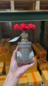 วาล์วประตูน้ำสแตนเลสเกลียว KITZ รุ่น 10UELM 1/2 นิ้ว - 2 นิ้ว  ( JIS 10K GATE VALVE STAINLESS STEEL )