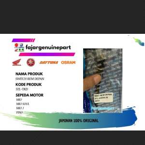 SWITCH SWIT SUIT REM KANAN MIO MIO J MIO SOUL FINO KODE ORI 5TL-H3980-20 TOKAIDO