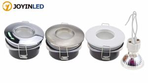IP65 LED Downlight 7W Waterproof Recessed Spotlight GU5.3 GU10 Bathroom Kitchen Ceiling Light MR16 Round Fixture
