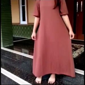 LONG DRESS MAXY RAJUT KNIT PREMIUM
